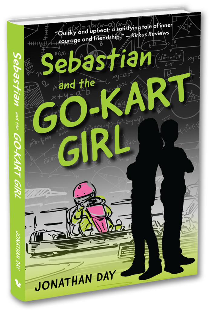 jonathan day author sebastian and the go kart girl cover 3D 7-19-22